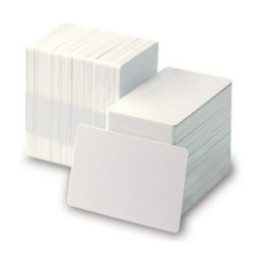 (500) PVC ID cards blank white CR80 laminated HQ 86x54mm credit card size para card printer