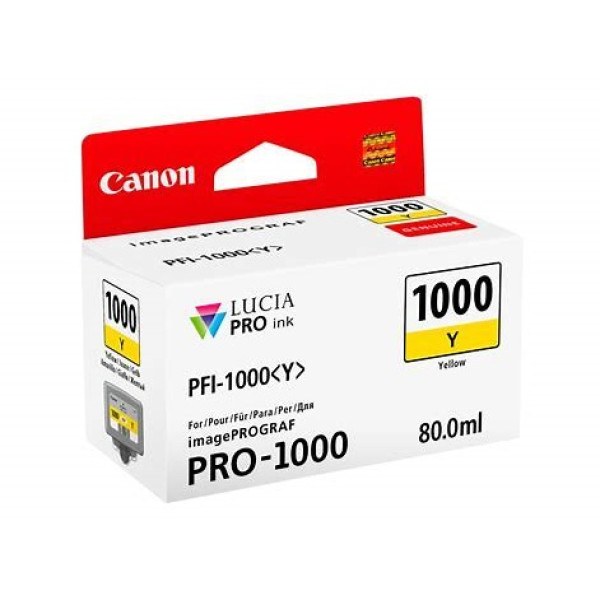 C.t. CANON LUCIA PRO PFI-1000 Y Yellow