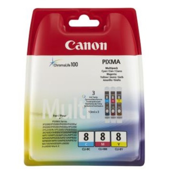 TINTAS CLI-8 C/M/Y