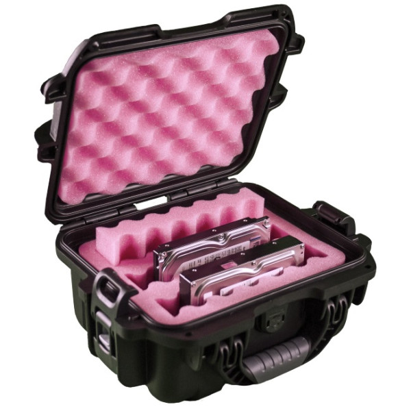 Maletín TURTLE CASE #509:  3 x HDD 3,5