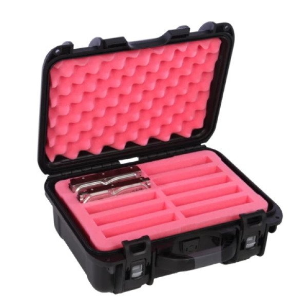 Maletín TURTLE CASE #519: 10 x HDD 3,5