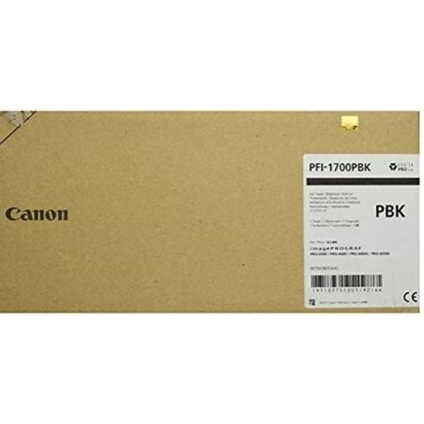C.t. CANON PFI-1700PBK: IMP2000 IMP4000 Photo negr IMP6000 700ml C.t. CANON PFI-1700PBK: IMP2000 IMP4000 Photo negr IMP6000 700ml