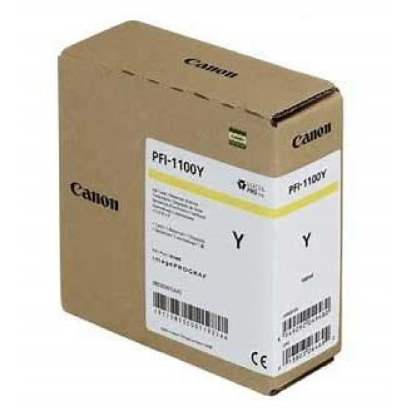 C.t. CANON PFI-1100Y: IMP2000 IMP4000 Yellow IMP6000 160ml C.t. CANON PFI-1100Y: IMP2000 IMP4000 Yellow IMP6000 160ml