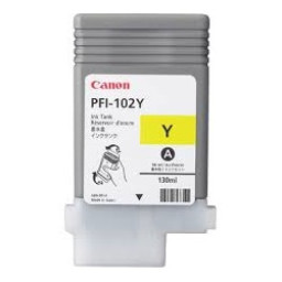 C.t. CANON PFI-102Y  IPF500 IPF600 IPF605 amarillo IPF610 IPF700 IPF710 IPF750