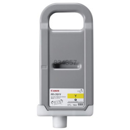 C.t. CANON PFI-701Y  IPF8000 IPF9000 amarillo IPF8100 IPF9100 700ml.