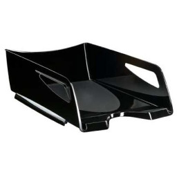 Bandeja sobremesa CEP MAXI plástico negro 386x270x115 mm. Bandeja sobremesa CEP MAXI plástico negro 386x270x115 mm.