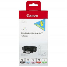 (5)C.t. CANON PGI9 MBK/PC/PM/R/G