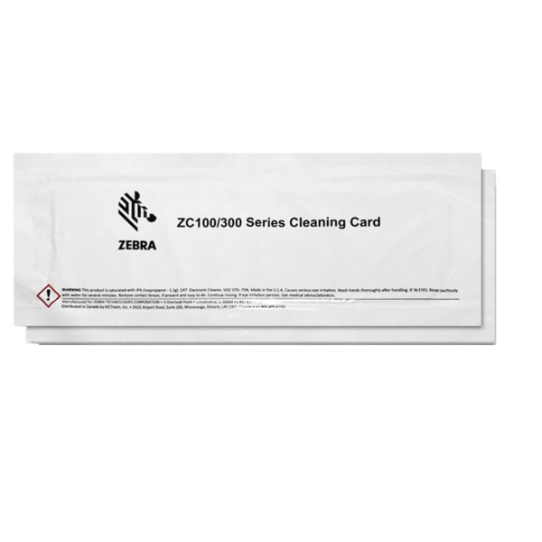 CLEANING KIT ZC100 ZC300 2000 CARDS