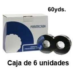 (6) C.I. PRINTRONIX P5000 60yd 30MC P300 P500 P600 P5220s (no P5220) (172293-001)