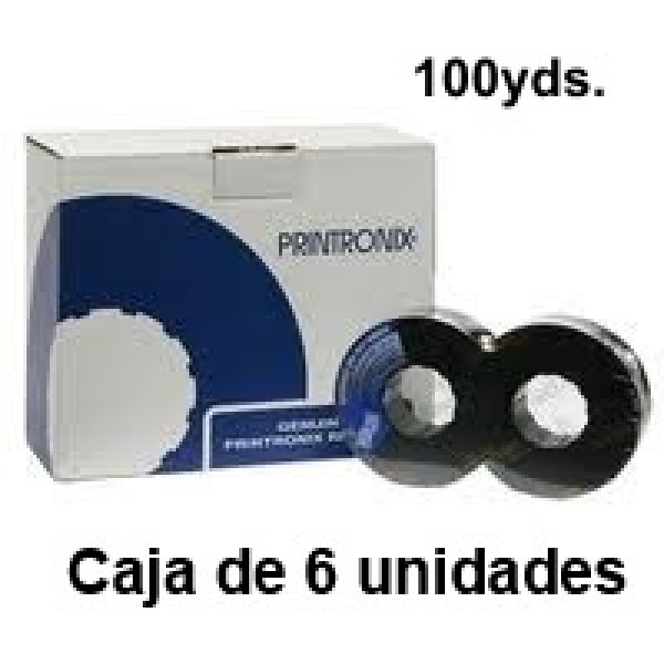(6) C.I. PRINTRONIX P5000 100yd 50MC P300 P500 P600 P5220s (no P5220 P5224)