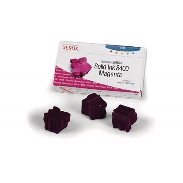 (3) B. cera XEROX PH8400 magenta 3.400p.