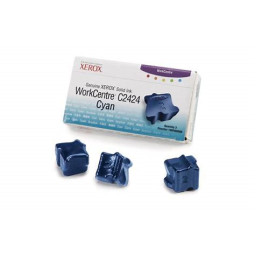 (3) B. cera XEROX WC C2424 cian 3.400p.