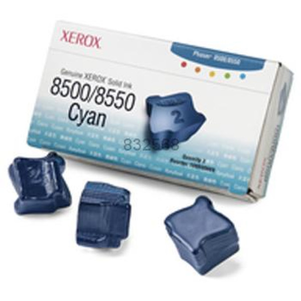(3) B. cera XEROX PH8500 PH8550 cian 3.000p.