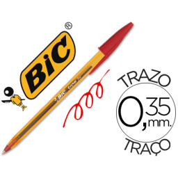 Boligrafo BIC Naranja rojo
