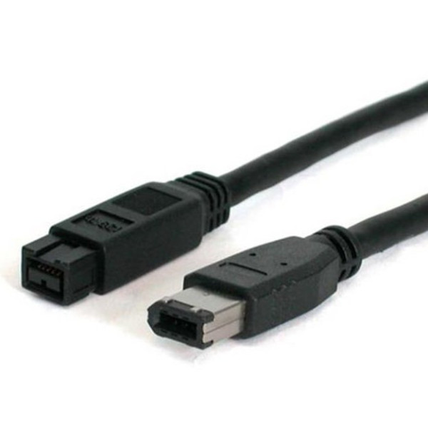 Cable STARTECH Firewire IEEE-1394  9pin M - 6pin M Firewire 800/400 long.1,8m color gris