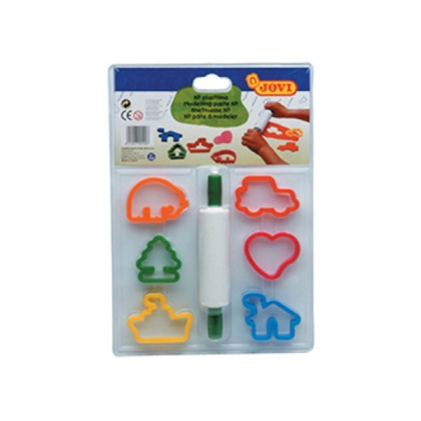 Juego JOVI Molde y rodillo Para plastilina