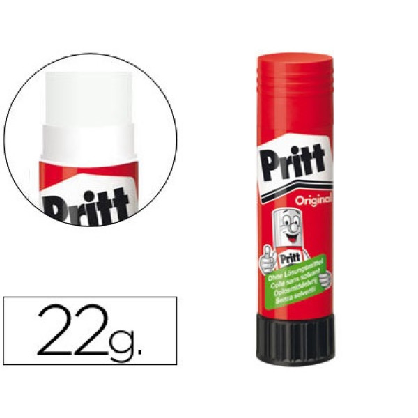 Pegamento PRITT en barra de 22 gramos