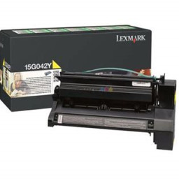 Toner LEXMARK C752 C762 X752 X762 amarillo 15.000p. (no para C752L) Return