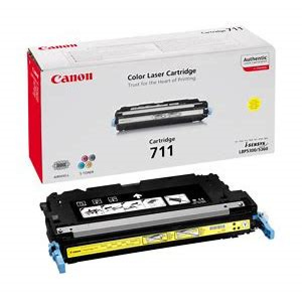 Toner CANON 711Y LBP5300 LBP5360 amarillo MF8450 MF9220 6.000p. Toner CANON 711Y LBP5300 LBP5360 amarillo MF8450 MF9220 6.000p.
