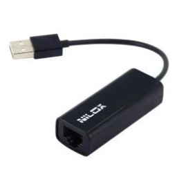 Adaptador de red NILOX USB a RJ45 100Mbps