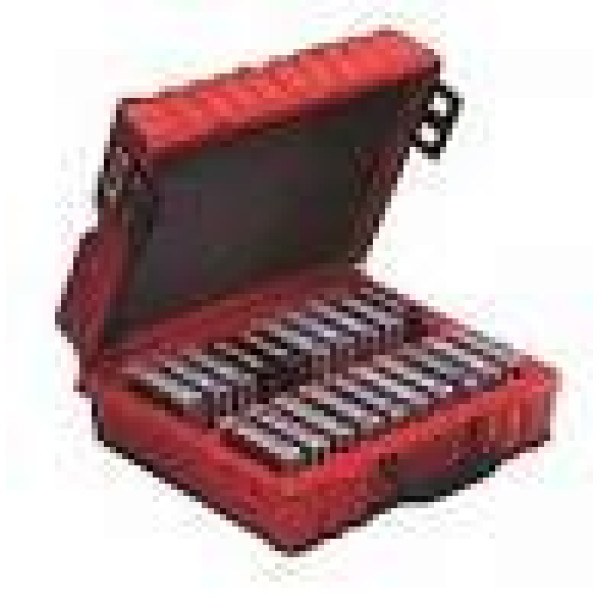 Maletín TURTLE CASE 20 cart.8mm transporte de cartuchos de datos