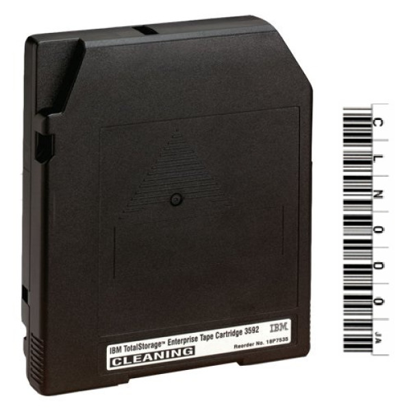 Cart.IBM 3592 3592E CLEANING etiquetado limpieza (18P7535 etiquetado)