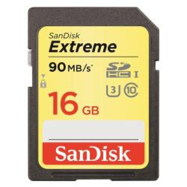 EXTREME SDHC CARD 16GB 90MB/S CLASS EXTREME SDHC CARD 16GB 90MB/S CLASS
