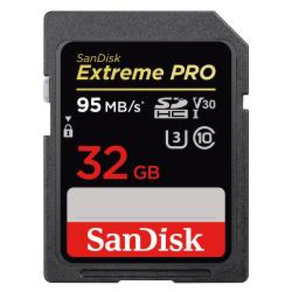 EXTREME PRO SDHC 32GB - 95MB/S V30