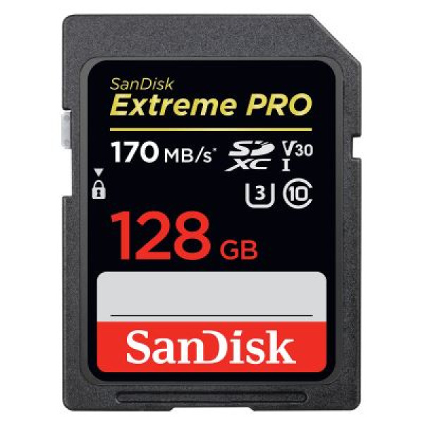 EXTREME PRO SDXC CARD 128GB - 170MB EXTREME PRO SDXC CARD 128GB - 170MB
