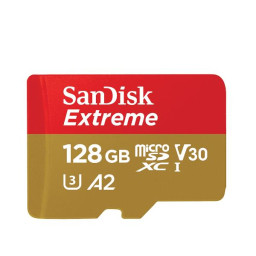 EXTREME MICROSDXC 128GB FOR ACTION