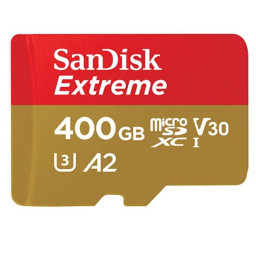 EXTREME MICROSDXC 400GB + SD ADAPTE