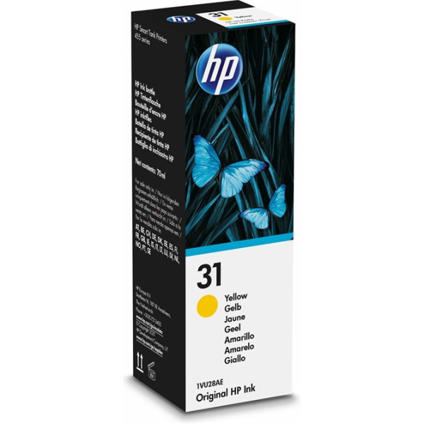 TINTA AMARILLO HP 31 TINTA AMARILLO HP 31