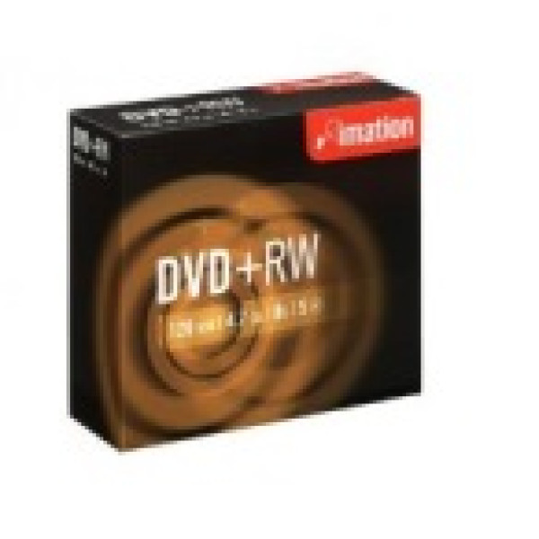 (5) DVD+RW IMATION 4,7GB 8x jewel  **usar i19008**