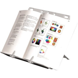 ATRIL PARA LIBRO GRIS METALICO