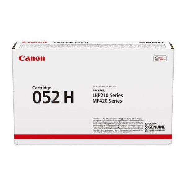Toner CANON 052H 9.200p. i-SENSYS LBP210 MF420 LBP212 LBP214 LBP215 MF421 MF426 MF428 MF429 Toner CANON 052H 9.200p. i-SENSYS LBP210 MF420 LBP212 LBP214 LBP215 MF421 MF426 MF428 MF429