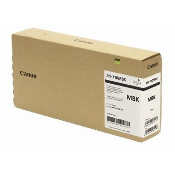 C.t. CANON PFI-710MBK: IPF TX3000 TX2000 MPFT36 Negro mate 700 ml