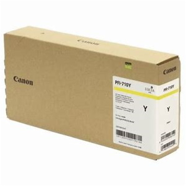 C.t. CANON PFI-710Y: IPF TX3000 TX2000 MPFT36 Amarillo 700 ml