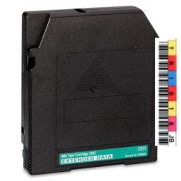 Cart.IBM 3592E 700GB/1000GB EXTENDED RW etiquetado con etiqueta, id.