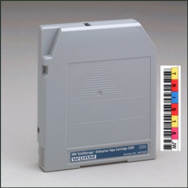 Cart.IBM 3592 300GB WORM etiquetado 1escritura, (18P7538) solo etiquetado, id.