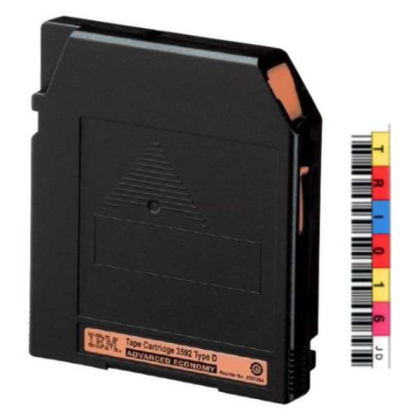 Cart.IBM 3592 2TB ADVANCED ECONOMY RW etiq. regrabable, id 