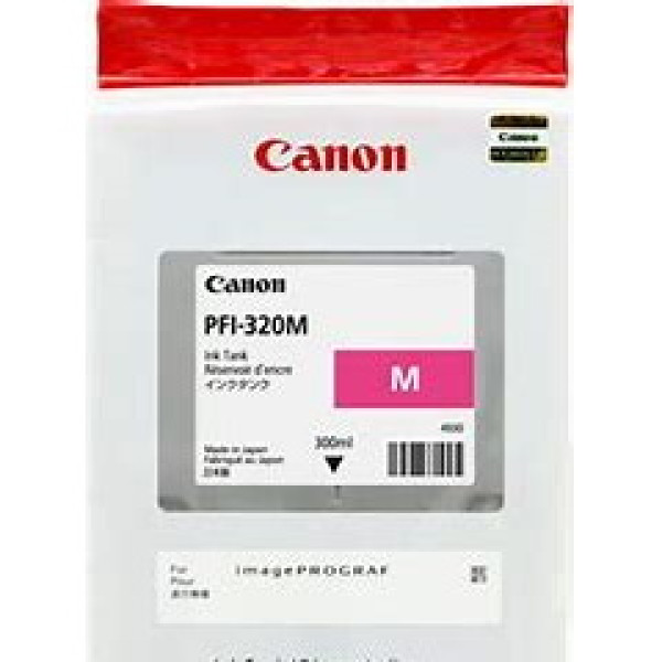 C.t. CANON PFI-320M:  IPF TM200 TM205 TM300 TM305 300 ml. Magenta