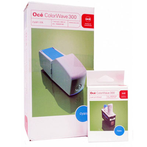 C.t. OCE CW300 cian 350ml + Cabezal