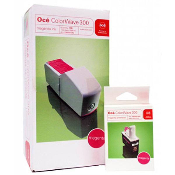 C.t. OCE CW300 magenta 350ml + Cabezal