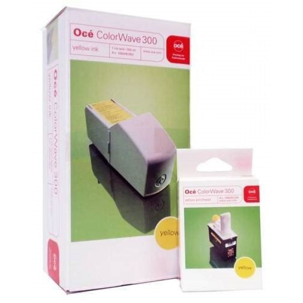 C.t. OCE CW300 amarillo 350ml + Cabezal