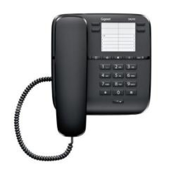 TELEFONO FIJO DA310 NEGRO