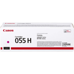 Toner CANON 055H M: magenta LBP663 LBP664 MF742 MF744 MF745 MF746  alta capacidad 5.900p.
