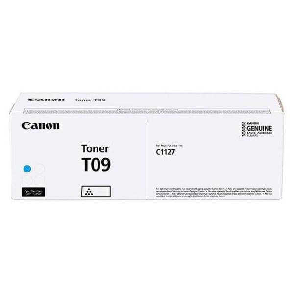Toner CANON T09C: i-Sensys XC1100 1127 Cyan 6.000p.