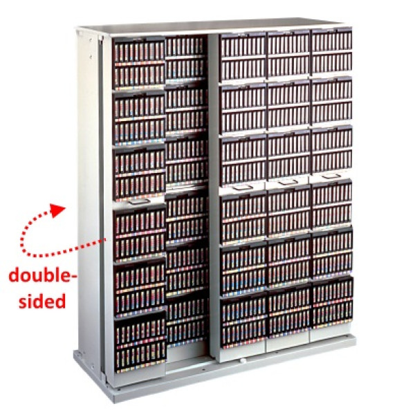 Estantería EDP Maximiser Quad Rack 1728 cart.LTO 2x (5Wx6H + 4Wx6H x 16packs) (double-side) Estantería EDP Maximiser Quad Rack 1728 cart.LTO 2x (5Wx6H + 4Wx6H x 16packs) (double-side)