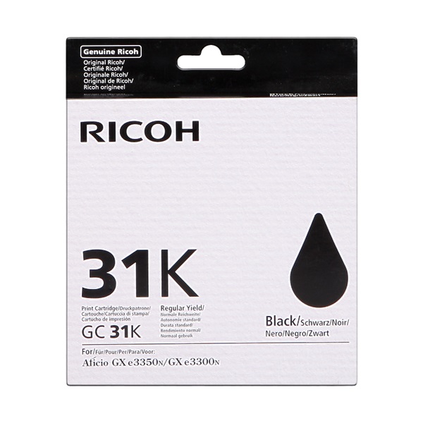 CARTUCHO GC31K NEGRO