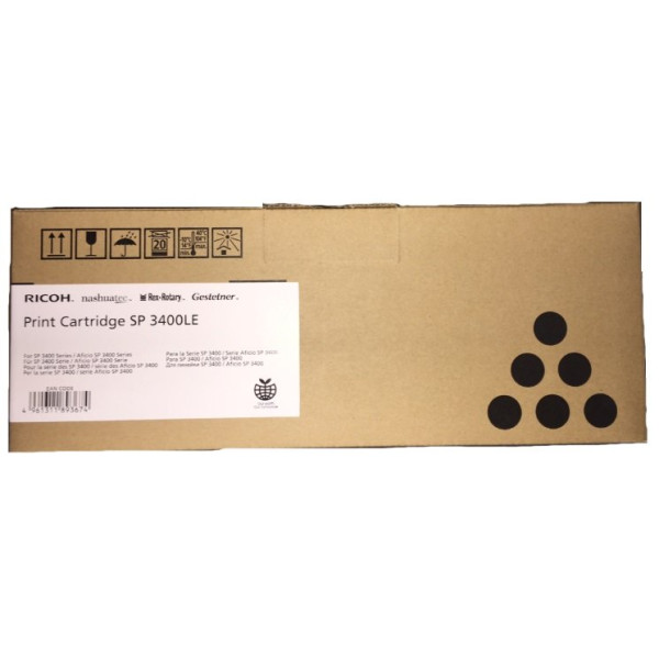 Toner RICOH Aficio SP 3400LE: SF SP3410SF SP3500 SP3510DN SP3500SF SP3510SF (406523) 2.000p.